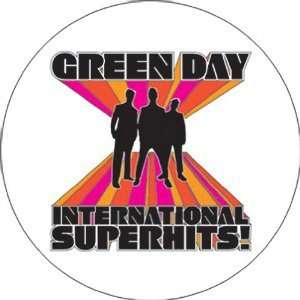  GREEN DAY INTERNATIONAL SUPER HITS BUTTON