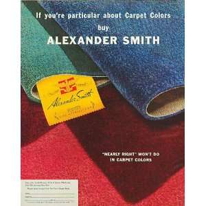 Alexander Smith Carpet Co. Ad from 1937 