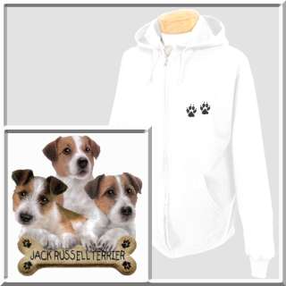 Jack Russell Terrier Puppies Bone SWEATSHIRT S 2X,3X,4X  