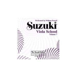  Alfred 00 0548 Suzuki Viola School CD  Volume 7 Musical 