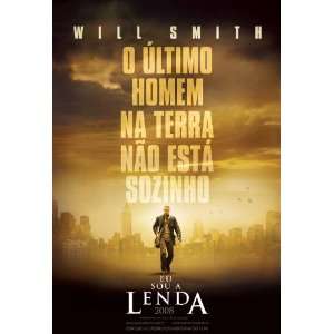   Brazilian 27x40 Will Smith Salli Richardso Alice Braga