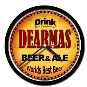  DEARMAS beer ale cerveza wall clock 