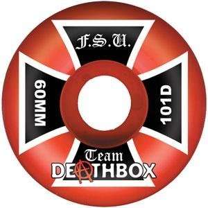  Death Box F.S.U. Team 60MM Red, Set of 4 Sports 