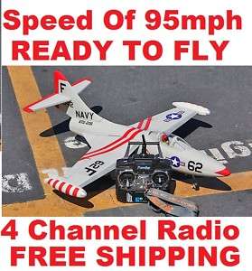 READY TO FLY 9 F 9 Panther RTF brushless Ducted Fan Jet  