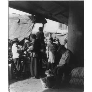  At the French Market,New Orleans,LA,c1925,people shopping 