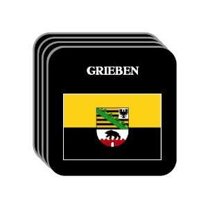  Saxony Anhalt   GRIEBEN Set of 4 Mini Mousepad Coasters 