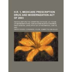  H.R. 1, Medicare Prescription Drug and Modernization Act 