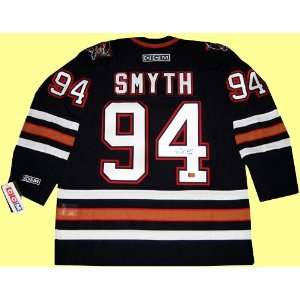  Autographed Ryan Smyth Edmonton Oilers Jersey: Everything 
