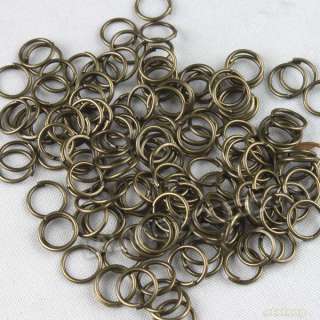 3000 New Bronze Jump Rings Jewelry Finding 7mm 160391  