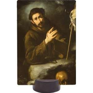  St. Francis of Assisi Desk Plaque Patio, Lawn & Garden