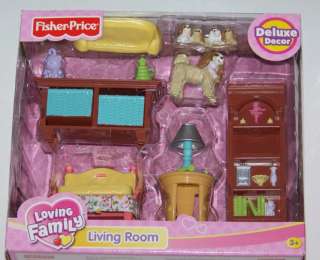   FAMILY Dollhouse Furniture 9+ Styles/Rooms Outdoor HTF NEW!  