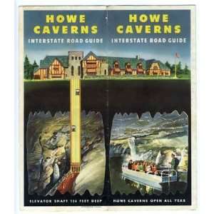 Howe Caverns Interstate Road Guide 1940s New Yorks Great Natural 