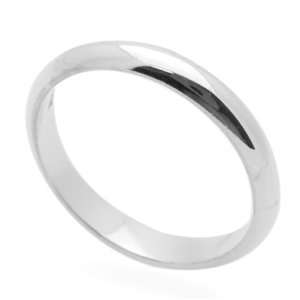  5MM Sterling Silver Wedding Band For Men & WomenClassic 