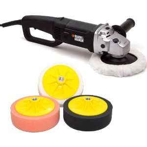 BLACK & DECKER Model# WP107B 7 Variable Speed Polisher along with a 