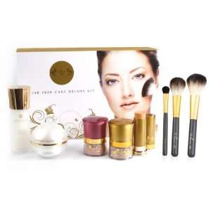    Amore Mio Cosmetics 24K Skin Care Deluxe Kit, 8 Piece Beauty
