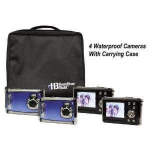  Hamilton Ruggedized Camera Kit Four 9MP Digital Cameras 