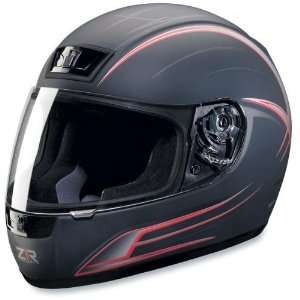  Z1R Phantom Warrior Helmet , Color: Matte Black, Size: 2XL 