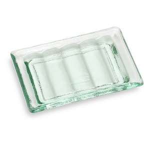 Primal Elements Glass Soap Dish, Glass, 6 Ounce Cellophane:  