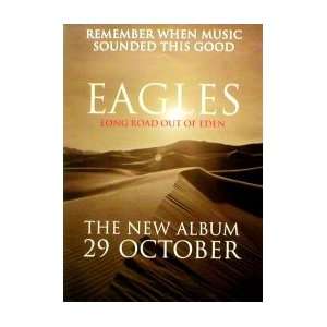  EAGLES Long Road Out of Eden Music Poster: Home & Kitchen