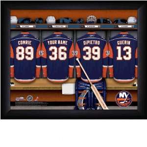  New York Islanders Personalized Locker Room Print: Sports 