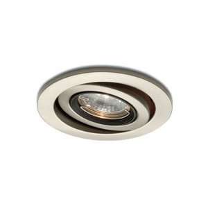  Hr 8417 Wt   White Recessed Low Voltage Trim Gimbal Ring 