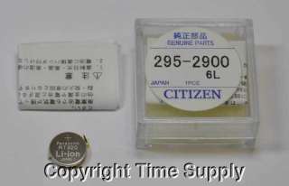 Citizen Watch Capacitor MT920 295 29 295.29 ECO DRIVE  