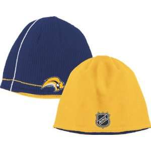 Reebok Buffalo Sabres Center Ice Official Reversible Knit Hat 