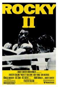 Rocky 2 27 x 40 Movie Poster Sylvester Stallone, D  