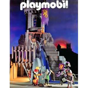    Playmobil Knight   Barons Battle Castle/tower (3665) Toys & Games