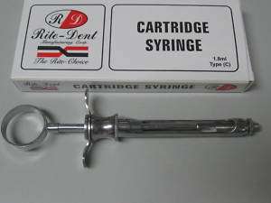 RITE DENT aspirating syringe type C Dental Emporium  