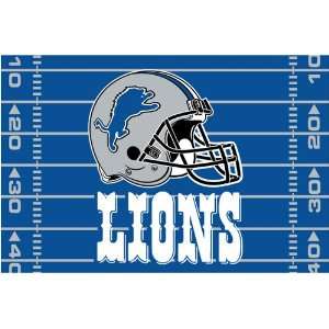  Detroit Lions NFL Tufted Rug (39x54)