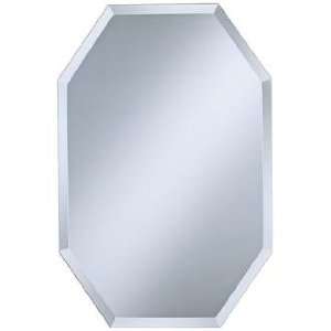  Octagonal Frameless 30 High Beveled Wall Mirror