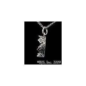   rhodium plated chain Necklace Vampire Jewelry cwn01 