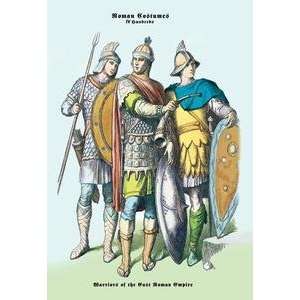   on 20 x 30 stock. Roman Costumes: Warriors of the West Roman Empire