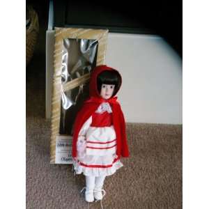   collectors society Lettle Red Riding Hood Porcelain Doll Everything