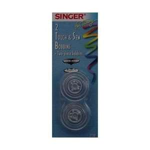  Singer Touch And Sew Transparent Bobbins 2 Pack S2138