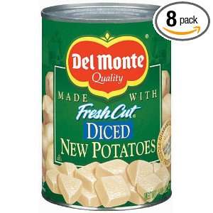 Del Monte Diced Potatoes, 14.5 Ounce (Pack of 8):  Grocery 