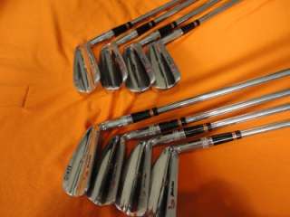 Right Handed Vintage Wilson Staff Goose Neck Forged Iron Set 3 PW 