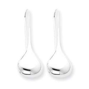  Silver French Wire Tear Drop Dangle Earrings: Jewelry