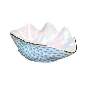  Herend Clam Shell Green Fishnet: Home & Kitchen