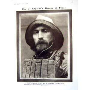 1909 PORTRAIT GALLANT LIFEBOATMAN MANN SAMSON THEATRE  