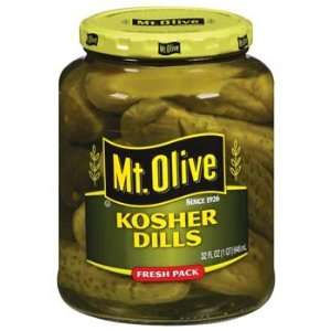 Mt. Olive Kosher Dills 32 oz  Grocery & Gourmet Food