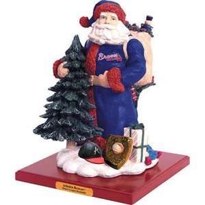  Atlanta Braves MLB Classic Santa Figurine: Sports 