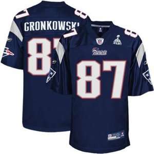   Rob Gronkowski Reebok Super Bowl Jersey Size 50 (Large): Sports