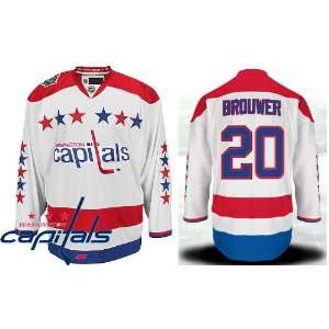   Troy Brouwer Winter Classic White Hockey Jersey: Sports & Outdoors