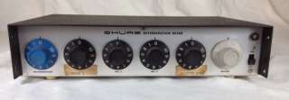 Vintage Shure Model M68RM Reverberation Microphone Mixer  