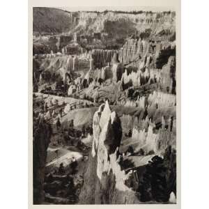  1927 Hoodoos Bryce Canyon National Park Rock Formation 