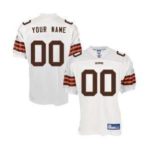  Reebok NFL Equipment Cleveland Browns White Authentic 