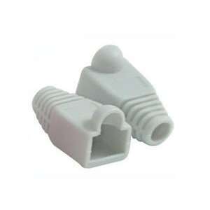 Cables To Go Rj45 Snagless Boot Cover 6.0mm Od Gray 50pk 