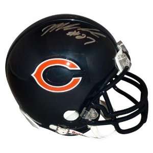 Major Wright Autographed Chicago Bears Mini Helmet   Autographed NFL 